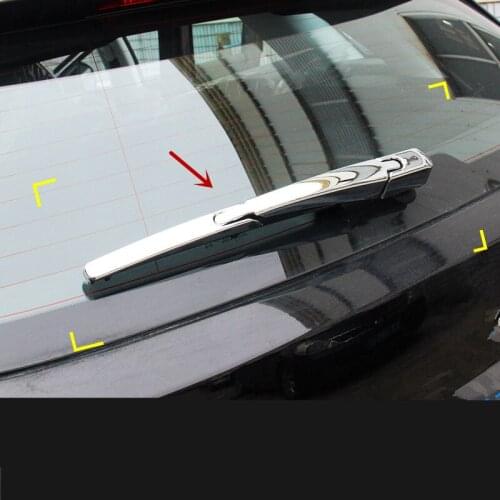 ABS Decorated Tail Rear Wiper Protective Cover For Peugeot 4008 5008 CA260