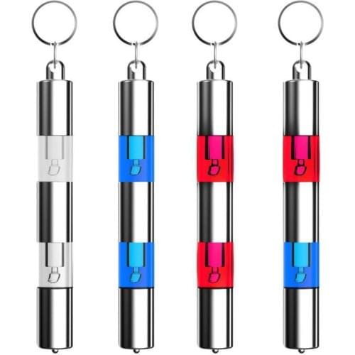 High Voltage Anti-Static Keychain Car Static Body Static Eliminator Discharger Copper Plating car accessories