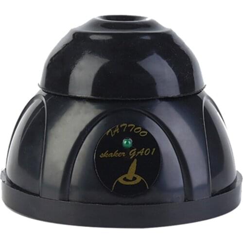 Black Aesthetics Non-slip Sucker Tattoo Electric Agitator Mixer Pigment Ink Stirrer Nail Polish UV Gel Vortexer Piercing Make