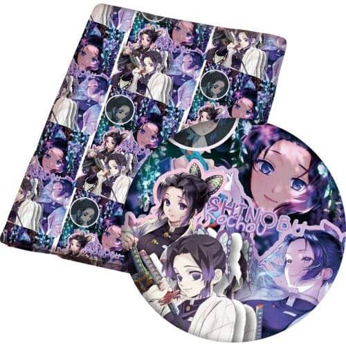 Diy 50* 140cm/piece custom cartoon pattern polyster and cotton fabric patchwork printing childrens home textile sewing dress