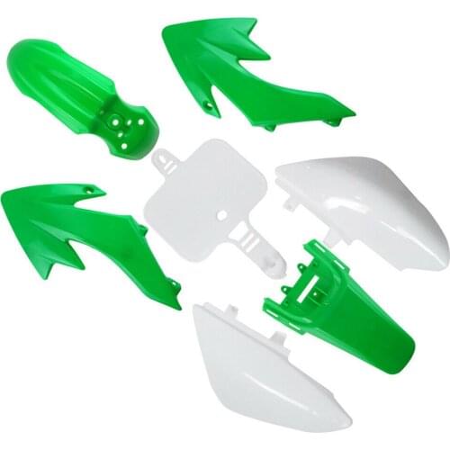 Green Plastic Fairing Fender Kit for CRF50 XR50 SDG SSR 107cc 110cc 125cc PIT BIKE