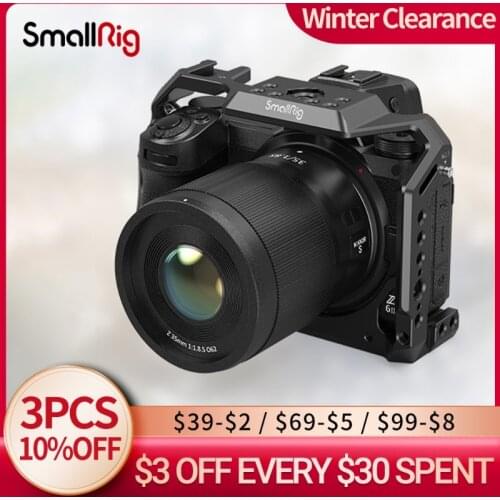 SmallRig Full Camera Cage for Nikon Z5/Z6/Z7/Z6II/Z7II Camera With Cold Shoe & NATO Rail 2926