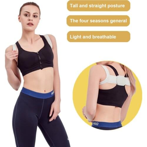 Posture Corrector Humpback Correction Belt for Men Women Scoliosis Back Kyphosis Brace Adjustable Straps Shoulder