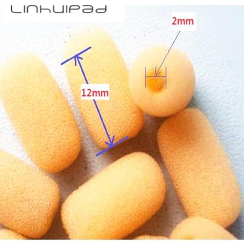 Linhuipad WS-0212 Foam Microphone Windscreen mic sponge cover 2mm inner diameter & 12mm inner length 15 pcs /lot free shipping