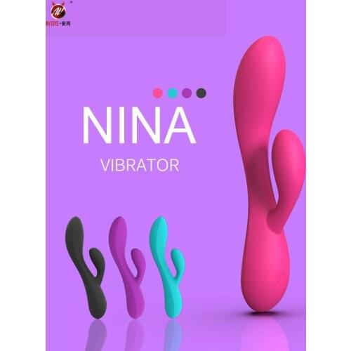 NV TOYS 10 frequency Rabbit vibrator Double motor G-spot clitoris stimulator Silicone dildo Waterproof Adult sex toys for women