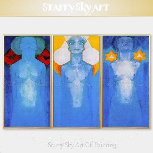 Excellent Artist Hand-painted High Quality Mondrian Evolution Oil Painting on Canvas Reproduce Abstract Evolution Oil Painting