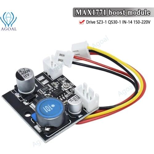 5-12V to 150-220V MAX1771 Program Power Supply Module High Voltage Boost Module for SZ3-1 QS30-1