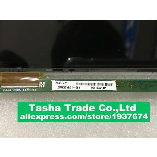 LSN133YL01-001 LSN133YL01 001 FOG LCD Screen Glass 3200*1800 ONLY LCD WITHOUT Backlight 40Pins