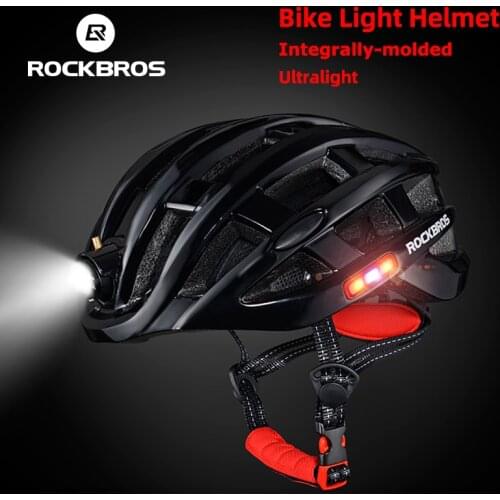 ROCKBROS Bike Helmet MTB Road Cycling Light Helmet Men Women Ultralight Integrally-molded Safe Bicycle Helmet
