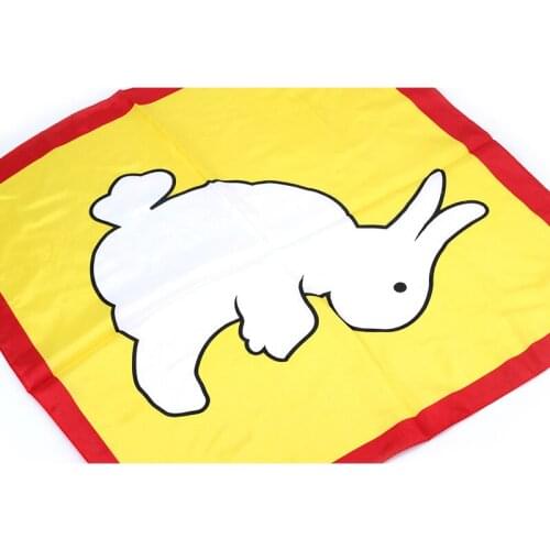 Magic Cloth Change Color Silk Scarf Rabbit To Duck Magic Tricks For Stage Close Up Magic Props Gift For Kid