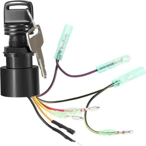 Boat Motor Ignition Key Switch 87-17009A5 For Outboard Motors 3 Position Off-Run-Start