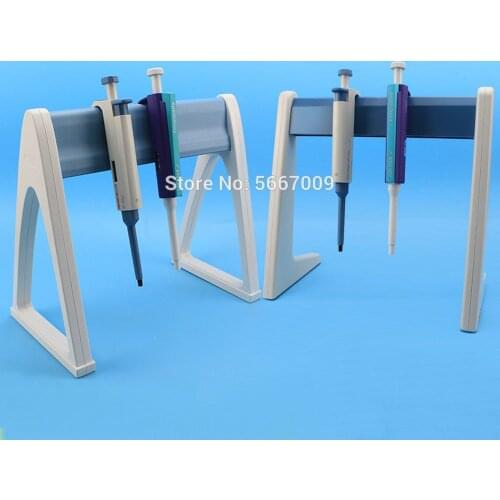 1pcs Plastic A-type L-type Pipettor rack HIPS material pipette holder pipetting device bracket