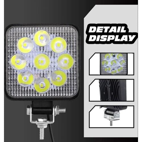 Car Work Light Waterproof Durable Off-road LED Headlight