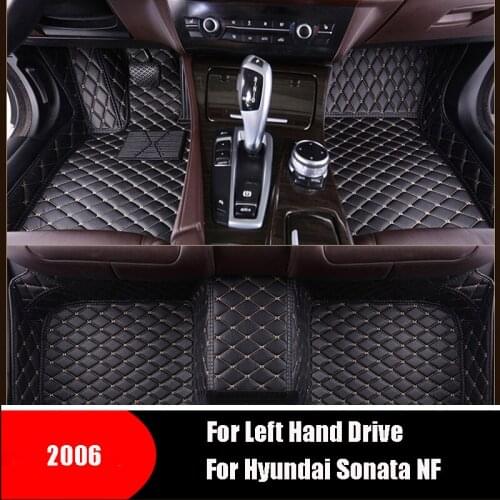 For Hyundai Sonata NF 2006 Car Floor Mats Auto Accessories Car Carpet Rugs Interior Cover Pedal Custom Foot Mat