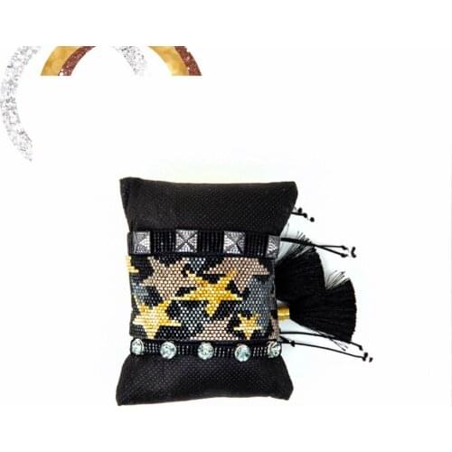 BLUESTAR MIYUKI Bracelet Fashion Star Bracelet For Women Chic Pulseras Mujer Crystal Jewelry Armband Handmade Woven Gift
