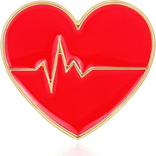 Lovely Colorful Heart Enamel Pins LGBT Rainbow Heart-Shape Brooch Pride Badges Clothes Lapel Pin for Lesbian Gay Custom Jewelry