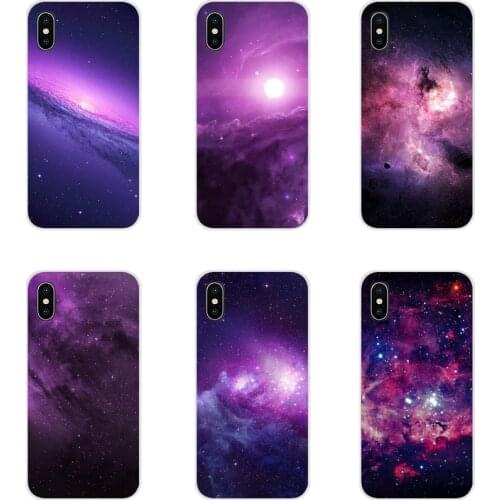 Interstellar Purple Space Star For Xiaomi Mi4 Mi5 Mi5S Mi6 Mi A1 A2 A3 5X 6X 8 CC 9 T Lite SE Pro Accessories Phone Shell Covers