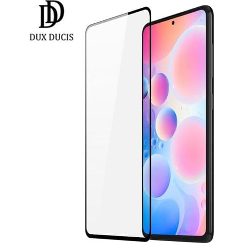 For Redmi K40 K40 Pro Tempered Glass 9H HD Clear Sensitive Full Coverage Glass Film for POCO F3 Redmi Note10 Pro Dux Ducis