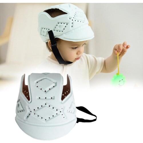 Toddler Infant Safety Helmet Baby Hat Helmets Learn to Walk Hat Baby Protective Play Helmet Soft Comfortable Harnesses Cap