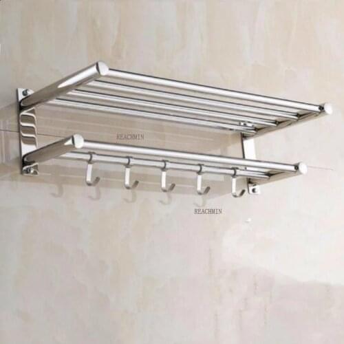 Two Layer Towel, 304 Stainless Steel Bathroom Shelves