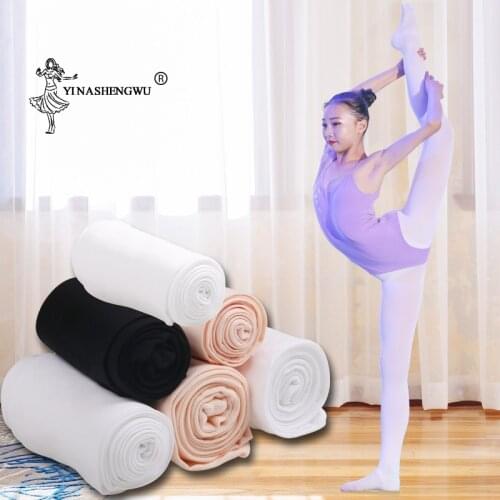 Ballet Dance Tights Girls Adult Stockings Seamless Women Ballet Pantyhose Footless Kid Tights Nylon Leggings 80D 90D