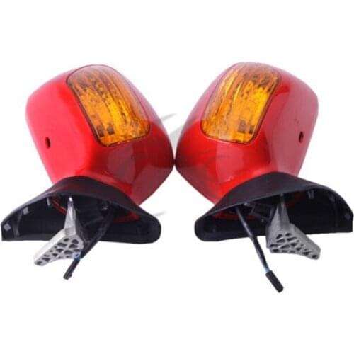 Motorcycle Left Right Side Rear View Mirror Signal For Honda Goldwing GL1800 2001-2017