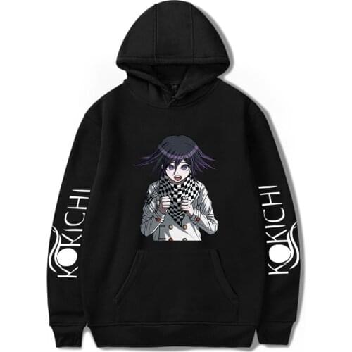 New Kokichi Ouma Hoodie Sweatshirts Men Women 3D Print Pullover Harajuku Autumn Winter Hooded Boys/girls Kokichi Ouma Clothes