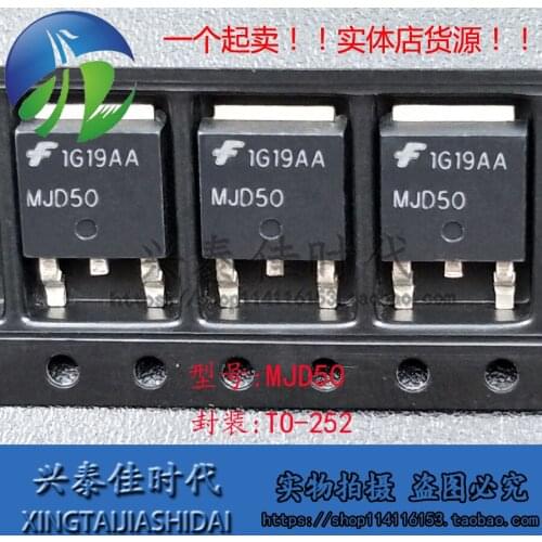 Original new 5pcs/ MJD50 TO-252