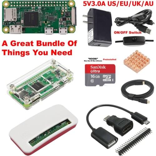 Raspberry Pi Zero W (Wireless) Starter Kit Z001