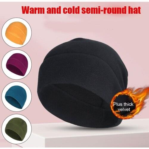 Skull Cap Helmet Liner for Men Warm Sweat Wicking Under Motorcycle Hard Hat Liners Cycling Beanie JL