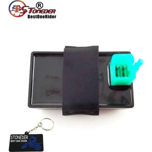 STONEDER 4 Pin Unrestricted Ignition DC CDI For 2 Stroke JOG 50cc Chinese Scooter Moped Bike