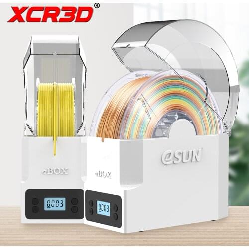 XCR3D 3D Filament Dryer Box Drying Filaments Storage eSUN eBOX Lite Keeping Filament Dry Holder Free 3D Printer Printing Tools