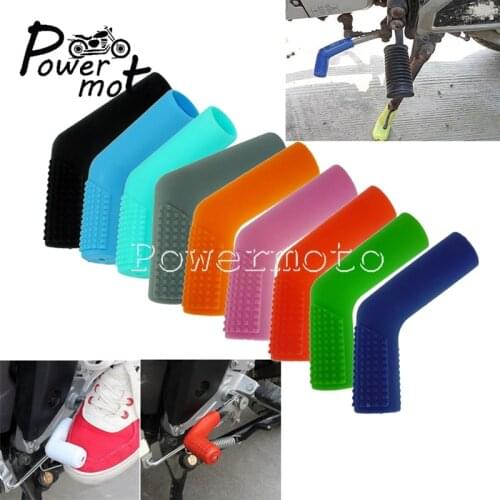 Universal 12colors Motorcycle Gear Shift Lever Cover Rubber Sock Boot Shoe Protectors For Suzuki Kawasaki EXC WR YZF R25 R6