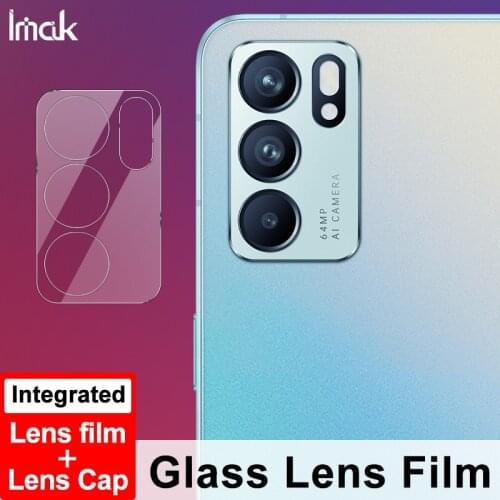 For OPPO Reno 6 5G Tempered Glass Camera Protector IMAK High Definition Lens Film for OPPO Reno6 5G