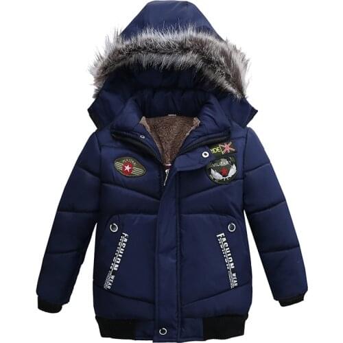 Boys Winter Jackets Kids Coat Children Winter Outerwear & Coats Casual Baby Girls Clothes Autumn Winter Fashion Clothing