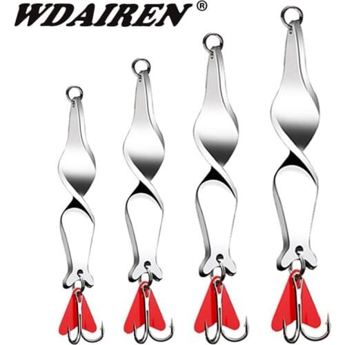 1Pcs Metal Spinner Spoon Bait Fishing Lure iscas Artificias Hard Baits Silver Bass Pike Fishing Tackle Trout Pike Pesca Peche