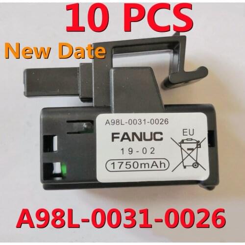 10pack New A98L-0031-0026 a02b-0309-k102 A02b-0309-k102 3V FANUC PLC CNC Lithium Battery