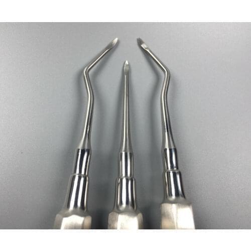 3 Boxes Dental Surgery Teeth Extraction Root Tip Apical Elevator Left Right Straight *3