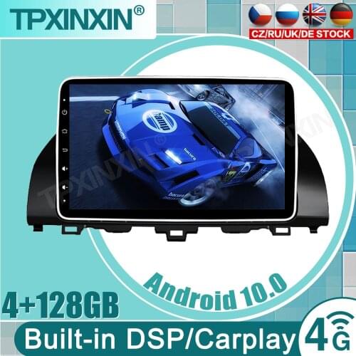 Android10 For Honda Accord 10 2018 Car Navigation for DSP CarPlay Car Radio Multimedia Video Player Auto Stereo GPS 10" Android