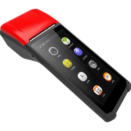 Android 6.0 touch gprs lottery pos terminal mobile payment terminal with camera wifi