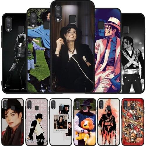 Michael Jackson black Phone Case For Samsung A10 M10 A20 A30 A40 A50 A30S M20 M30 M30S M40 A60 A01 A21 A31 A51 A71 A20E
