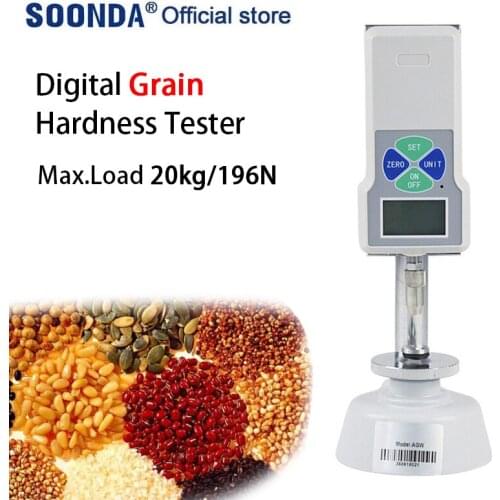 Digital Grain Hardness Tester Meter for wheat corn peanut bean rice Grain hardness measuring tools testing instruments Device