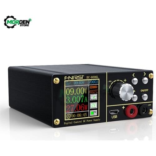 DC6006L CNC Digital Control DC Adjustable Regulated Power Supply DC 60V 6A 360W TFT Color LCD DIsplay Screen Voltmeter Ammeter