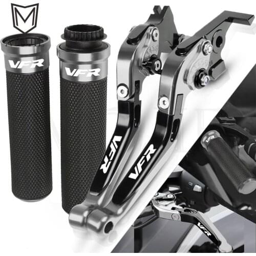 For Honda VFR800/F VFR 800 F 2002-2017 VFR800 VTEC 2002-2008 Motorcycle Accessories CNC Brake Clutch Levers Handlebar Hand Grips