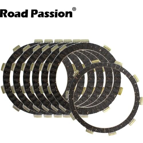 Road Passion 7pcs Motorcycle Clutch Friction Plates Kit For HONDA CB400SS CB400 SS XR400 Motard 400 XR400M XR400SM XR M SM