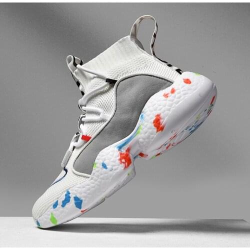 SneakersFashion Running Shoes Womens shoes Sock Outdoor Breathable Men Vulcanize Shoes Flat Soft tennis Shoes