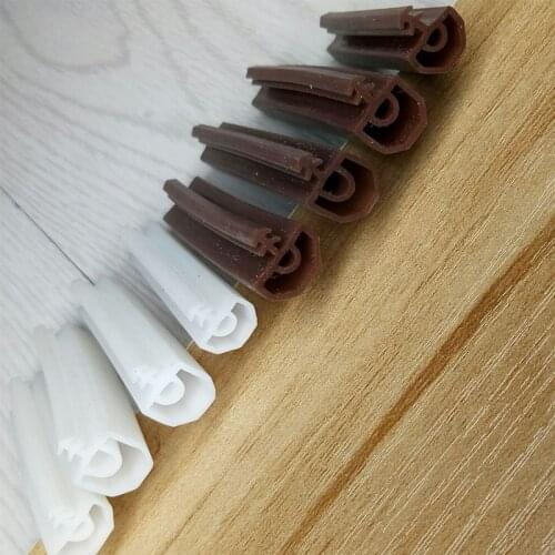 1M silicon rubber sealing strips crash soundproof door thong strip door/ window sealed slot type square