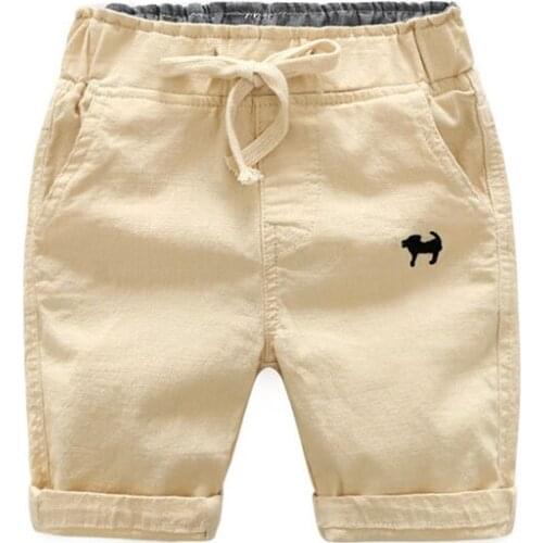 Factory sales 2020 new Korean version of boys casual shorts baby summer five points pants, children pants wholesale Print dog