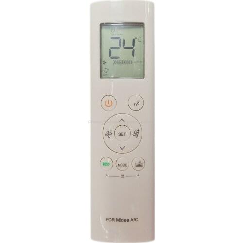 Air Conditioner Remote Control RG58B/BGE For Midea RG58B1/BGE RG58B BGE RG58A2/BGEF white 433 MHz433 MHz