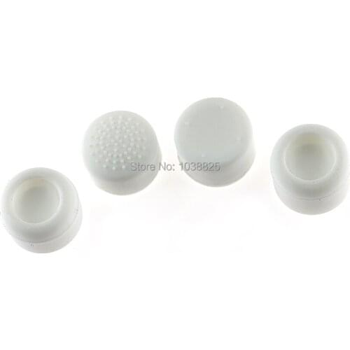 120pcs/lot Silicone Analog Controller Thumb Stick Grips Cap Skin Cover height grips for PS4 Controller